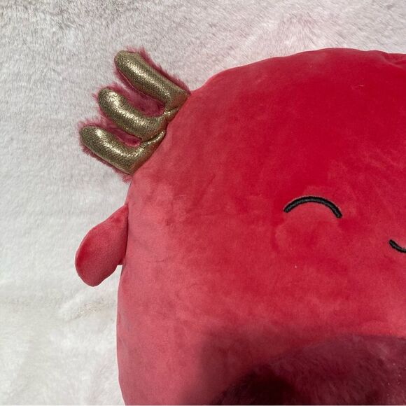 Squishmallows IndieMae Axolotl Plush Pink Valentines 12” 2024 Valentines Squad - Picture 3 of 7